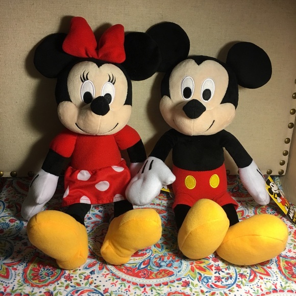 mickey and minnie dolls